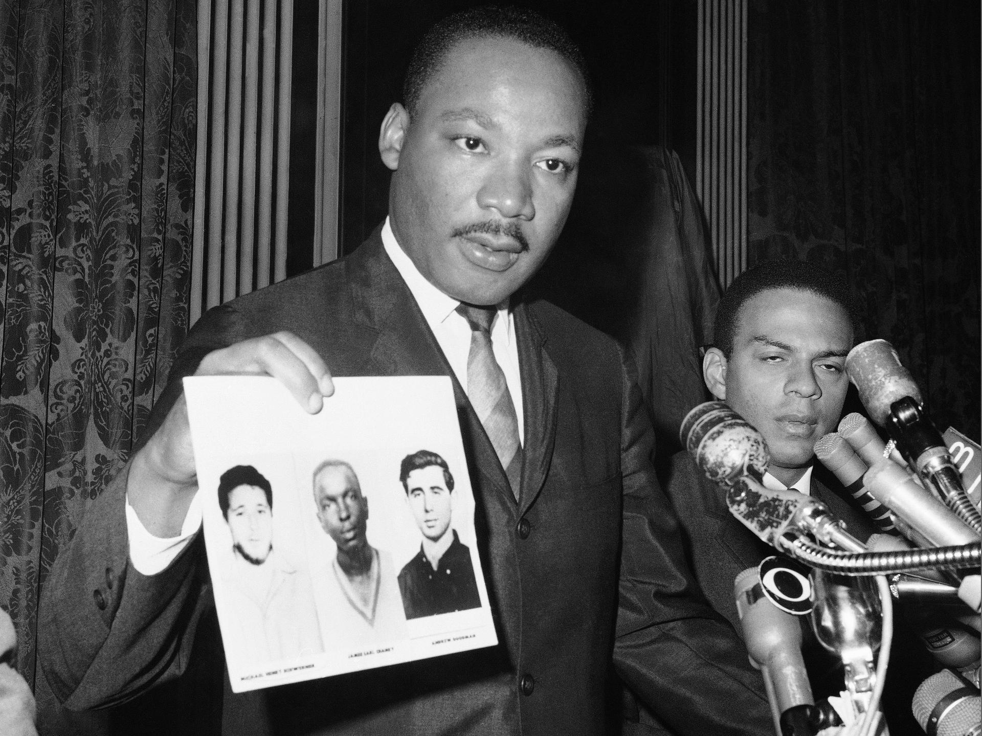 Martin Luther King Chaney Schwerner Goodman