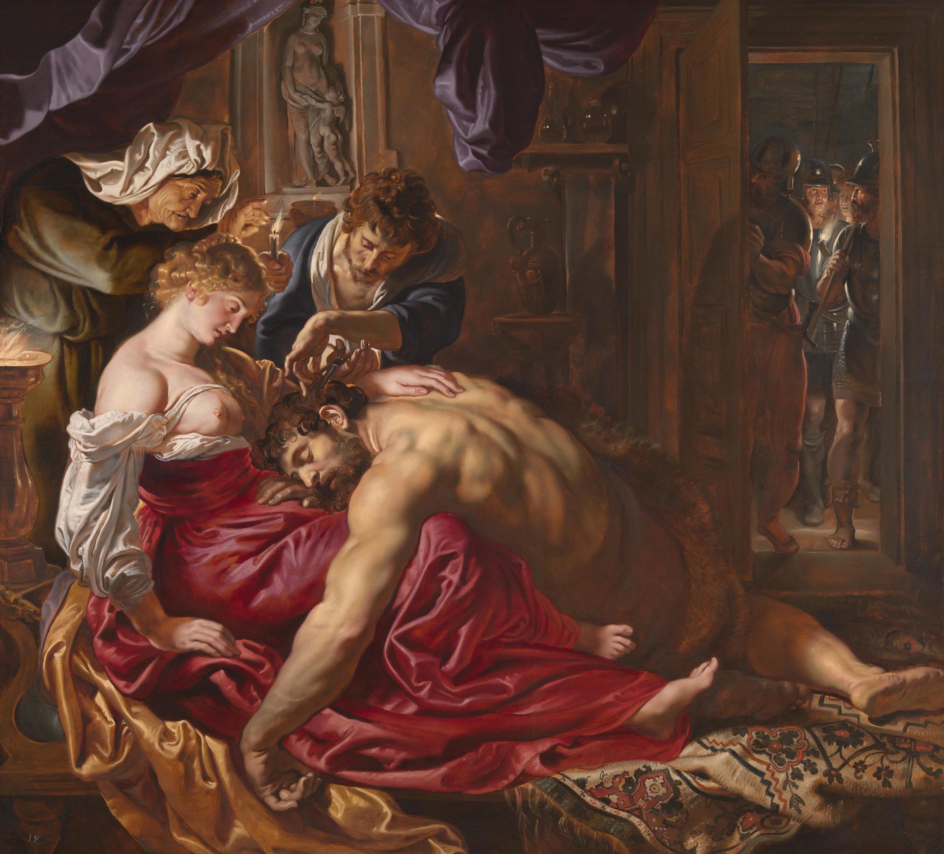 Samson and Delilah by Peter Paul Rubens, 1609-1610