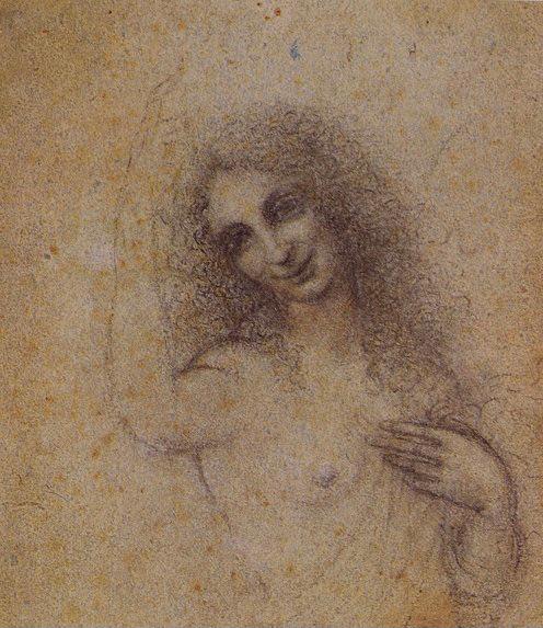 Leonardo's Incarnate Angel drawing
