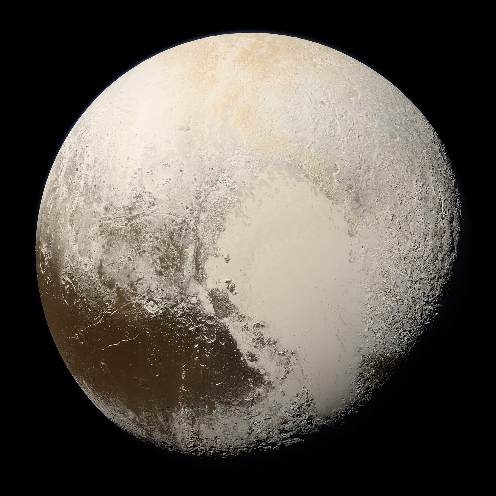 Pluto true-color