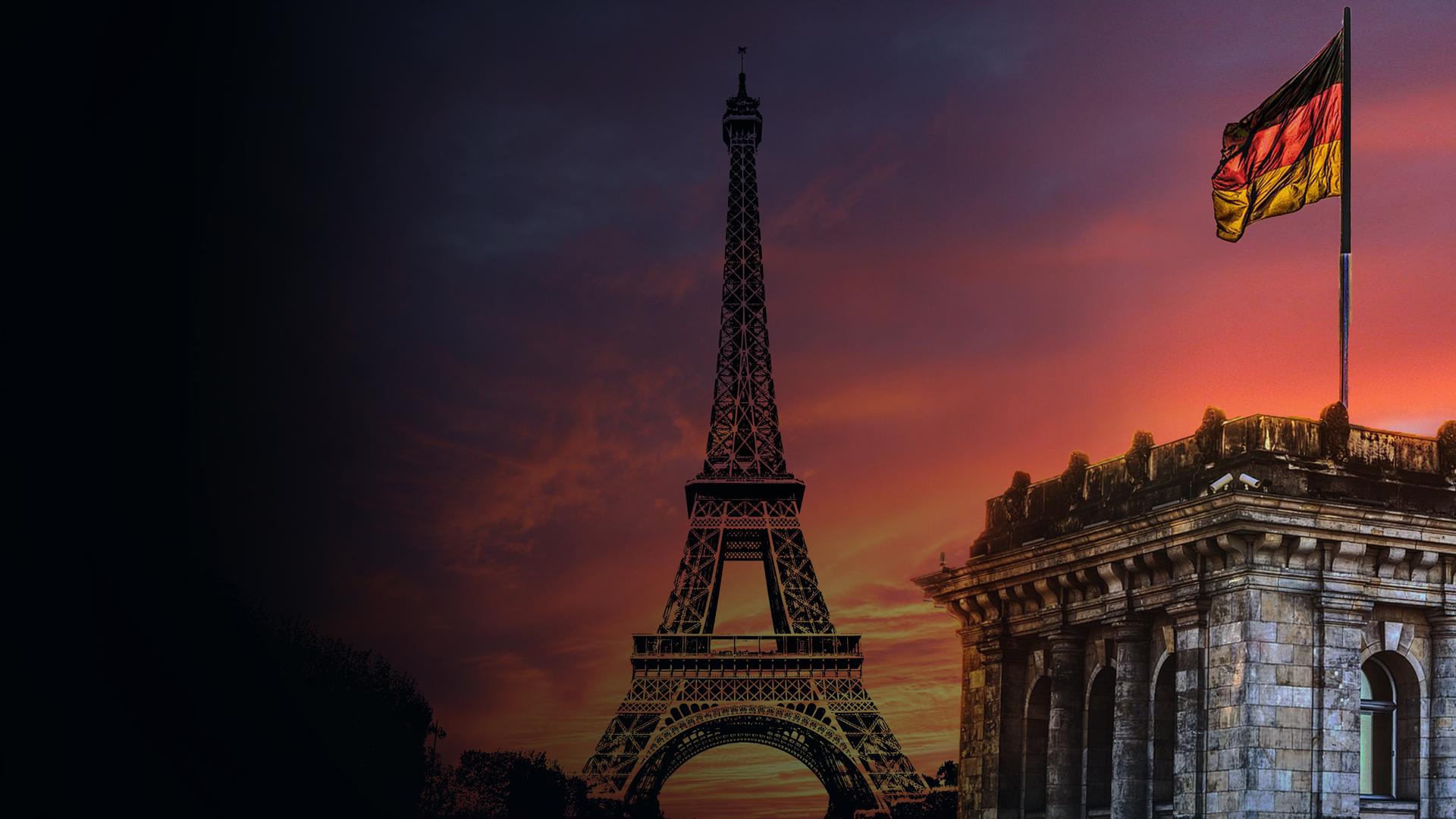 Paris-Berlin: Shapes and Shades of History