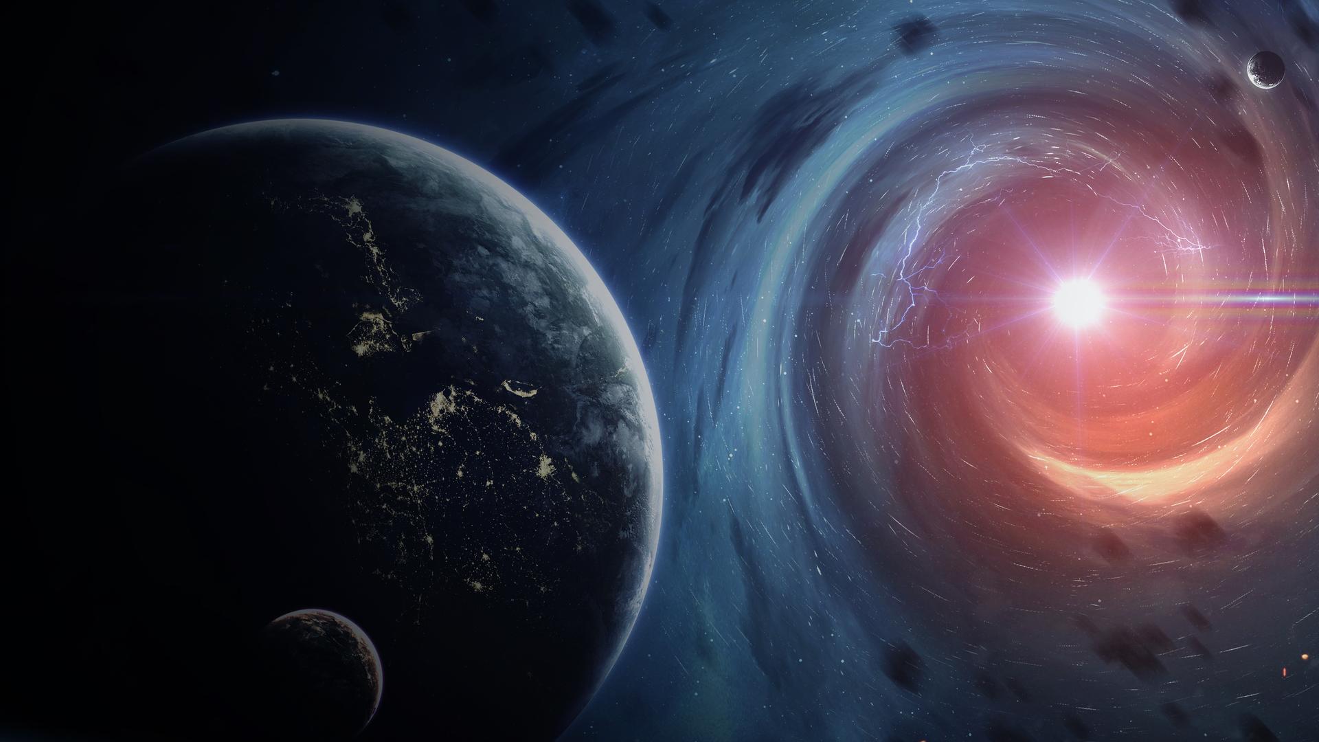Black Holes, Violent Universe