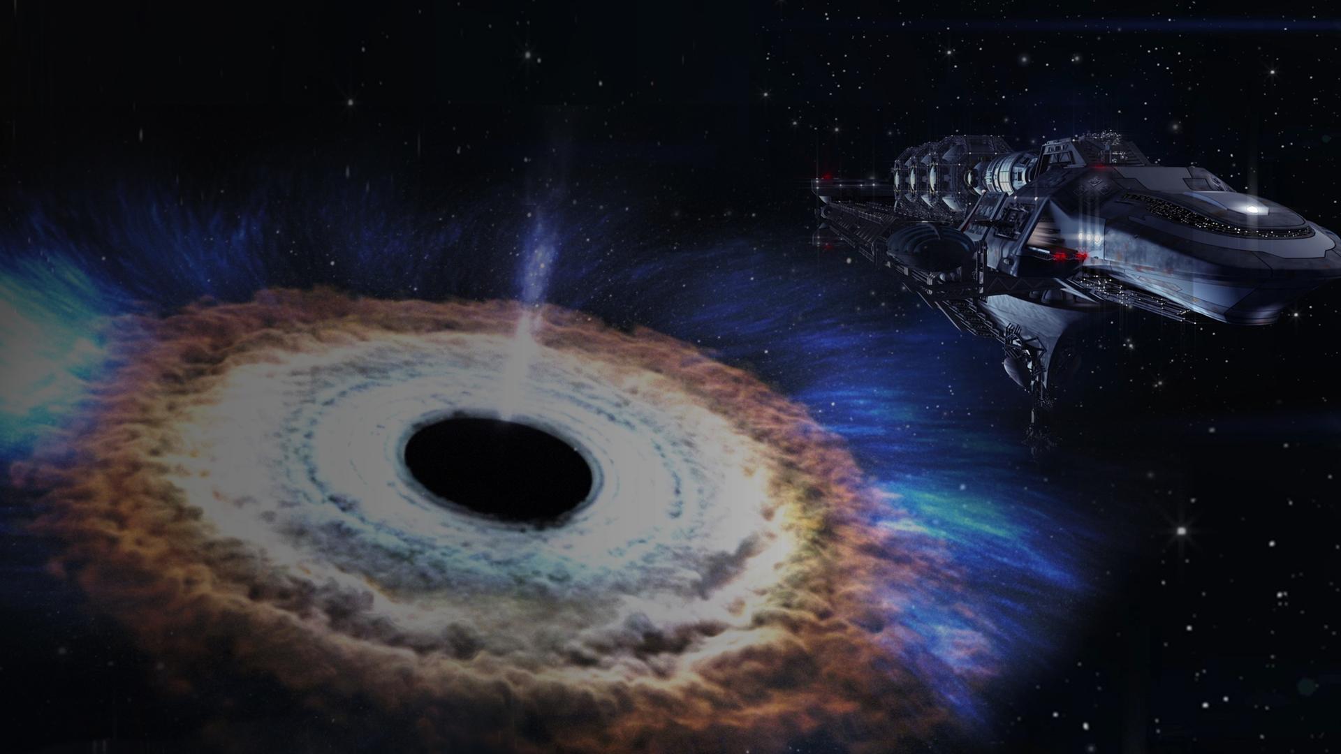 Black Hole Starship 4K
