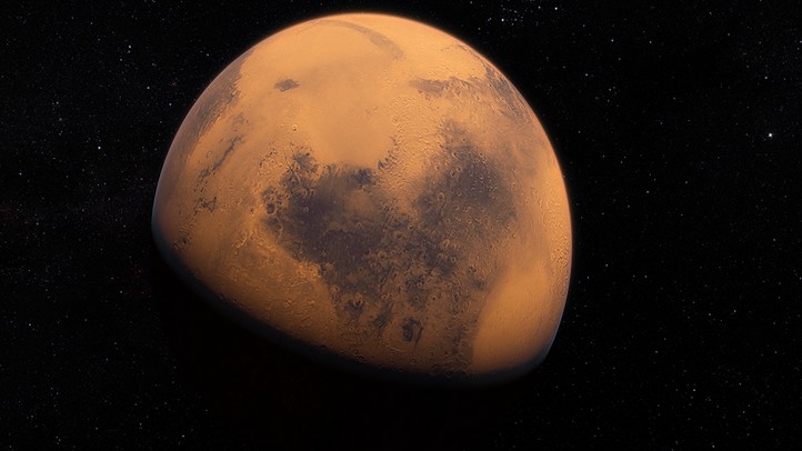 Mars the Blue Planet 4k